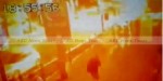 Freeze frame from CCTV vision show the Bangkok bomb blast at Erawan shrine