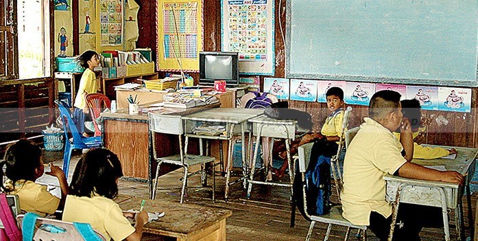 File photo: A school in in Maha Sarakam Province, northeastern Thailand – Countries that have broken through the middle income status have invested heavily in quality education.