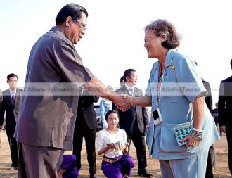 Princess Maha Chakri Sirindhorn & Cambodia Prime Minister Hun Sen