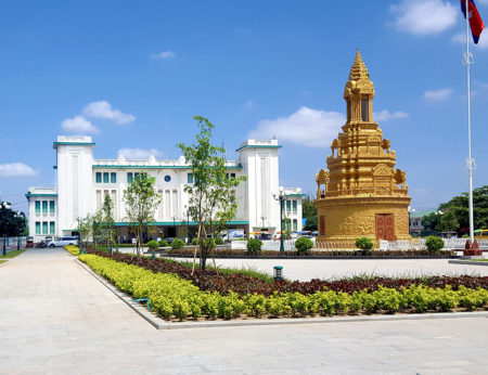 Royal Railway Station Phnom Penh; the French-built train station was where the Workers Party of Kampuchea (WPK) was formed and where Pol Pot's Khmer Rouge decided to evacuate Phnom Penh in 1975.