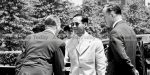 King Bhumibol Adulyadej arrives at the United Nations on July 6, 1960