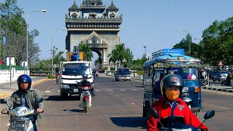 Patuxai Monument, Vientiane, Lao PDR