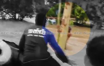 Thai navy caught on camera in dramatic flood rescue (video)