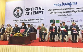 Cambodia Waits to See if Mass Entrepreneurship Seminar Snares World Record