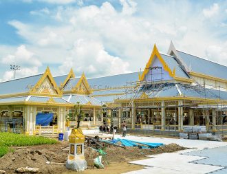 Preparations for King Bhumibol the Great cremation