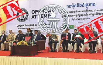 Cambodia Snatches World Record From Indonesia