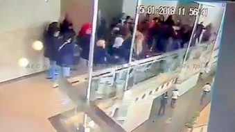 University students cheat death in Indonesia stock exchange collapse (HD videos)