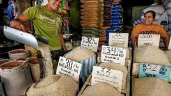 Philippines rice prices have increased dramatically