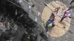 Embarrassing: Elite Vietnamese anti-terror police saved by fireworks (video)