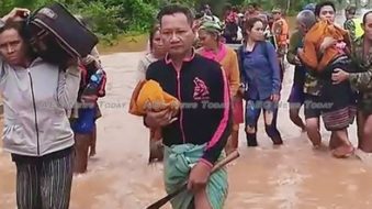 Thailand ramps up relief efforts to devastated Lao communities (HD video) *updated