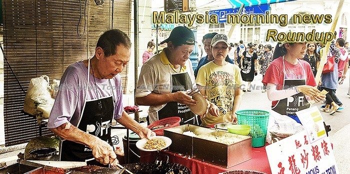 Malaysia morning news for July 26