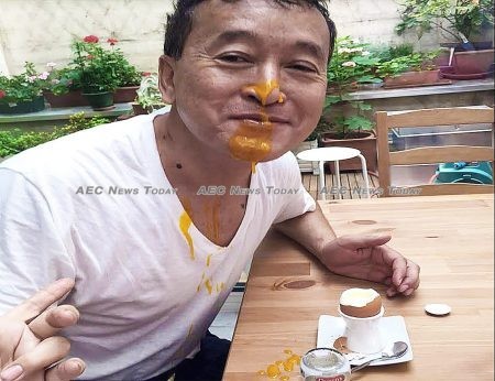 If claims of 82.17 per cent turn out are verified former CNRP leader Sam Rainsy would appear to be left with egg on his face... again