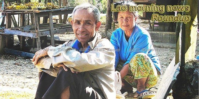 Lao morning news for August 27
