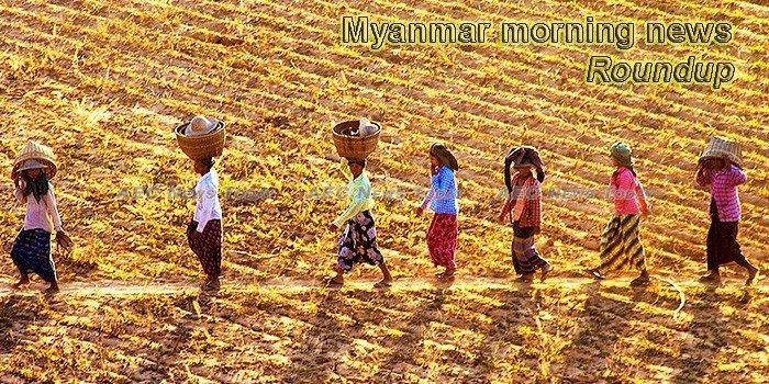 Myanmar morning news for August 31