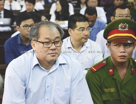 Pham Cong Danh received a 20 year jail term on top of an earlier 30 year sentence for 'violating state regulations on economic management causing severe consequence'. 