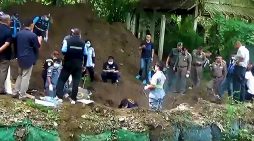 Thai police recover body of murdered Scot Alan Hogg & Thai wife Nott Suddaen (video)