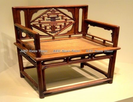 Replicas of antique Chinese furniture, such as this Siamese rosewood chair from the late Ming to Qing dynasties, are in high demand by Chinese consumers