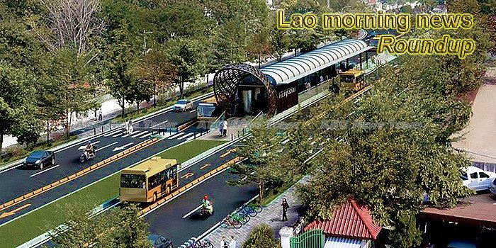 Lao morning news for October 30