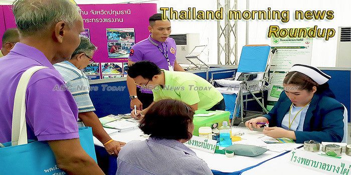 Thailand morning news for November 13