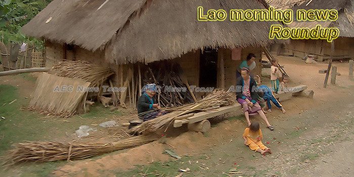 Lao morning news for January 7