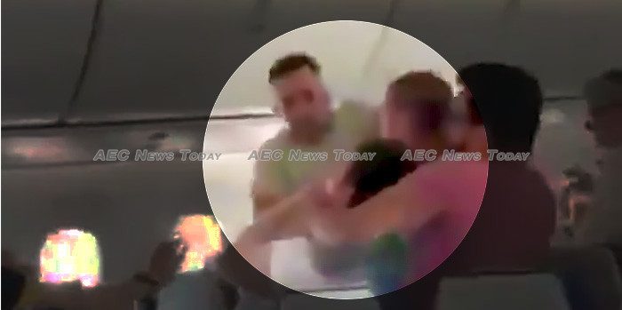 Mid-air brawl sees Scoot flight to Singapore return to Australia (video)