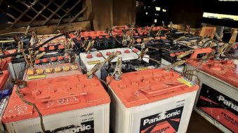 Batteries charging ahead of the next Cambodia power cut