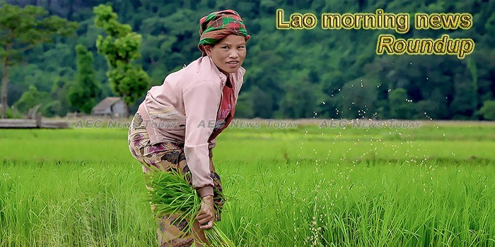 Lao morning news for March 6