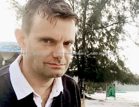 Phnom Penh-based Belgium journalist, Kris Janssens was allegedly told not to interview Thai political activist Anurak ‘Ford’ Jeamtawanich