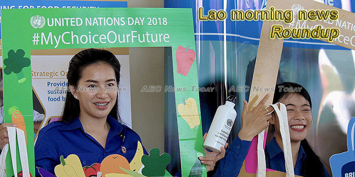 Lao morning news for October 24