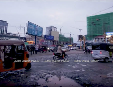 "When the construction is finished in two or three years the city will be beautiful", viewers hear