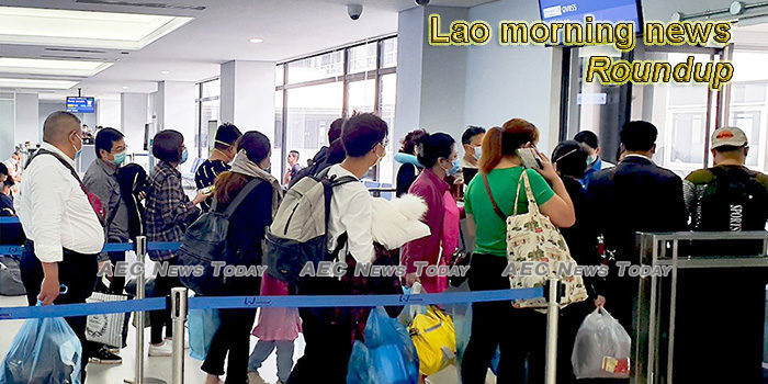 Lao morning news for February 5