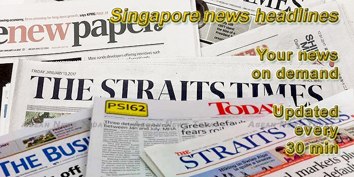 Singapore news headlines